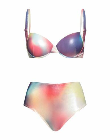 Smmr Woman Bikini Salmon pink Polyamide, Elastane Cover