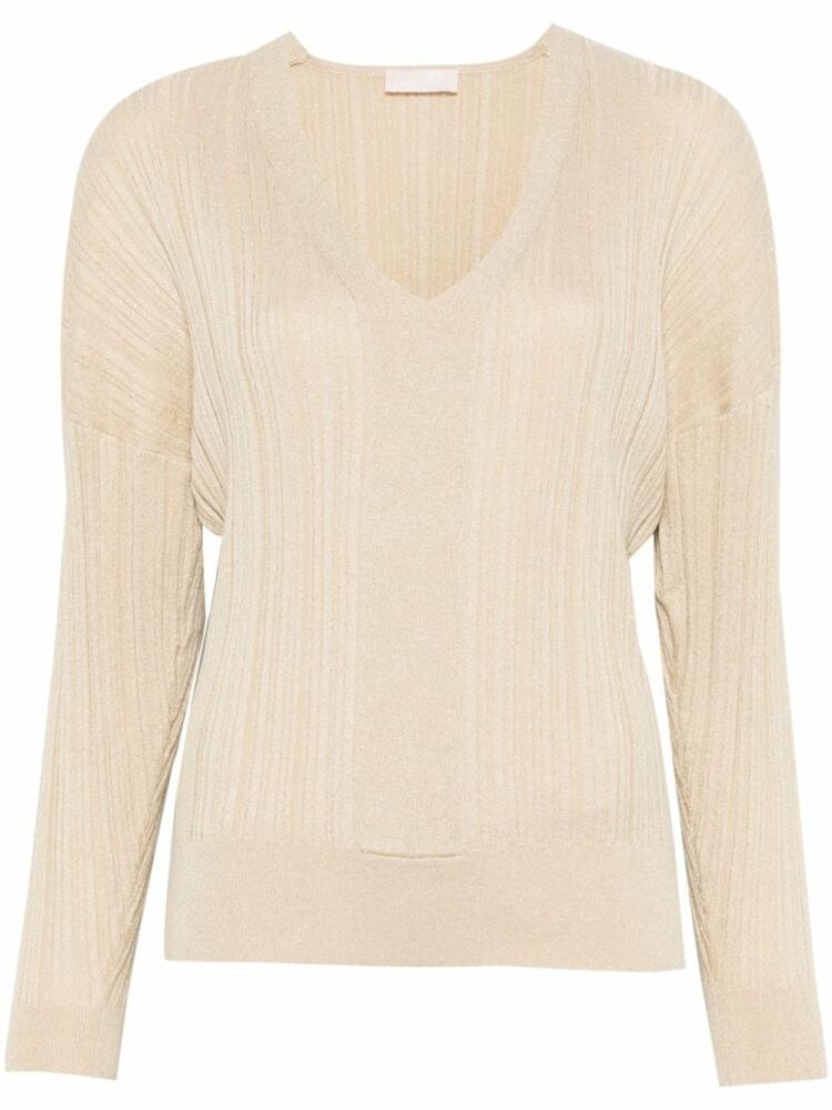 LIU JO Costina jumper - Neutrals Cover