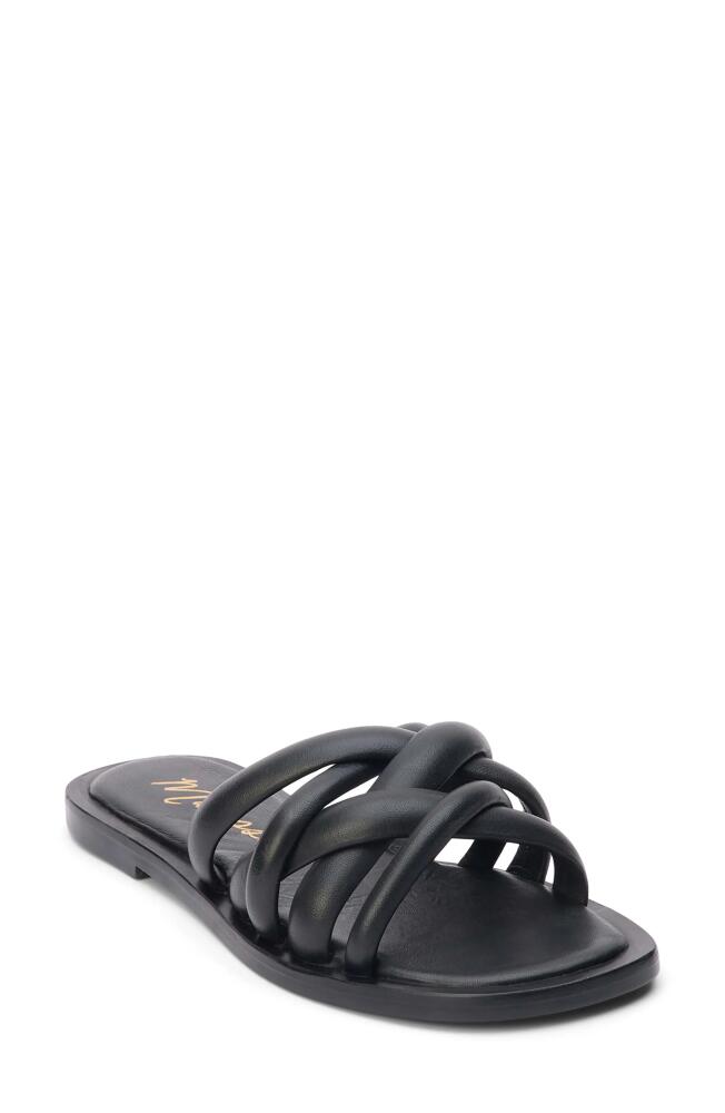 Matisse Strappy Flat Slide Sandal in Black Cover