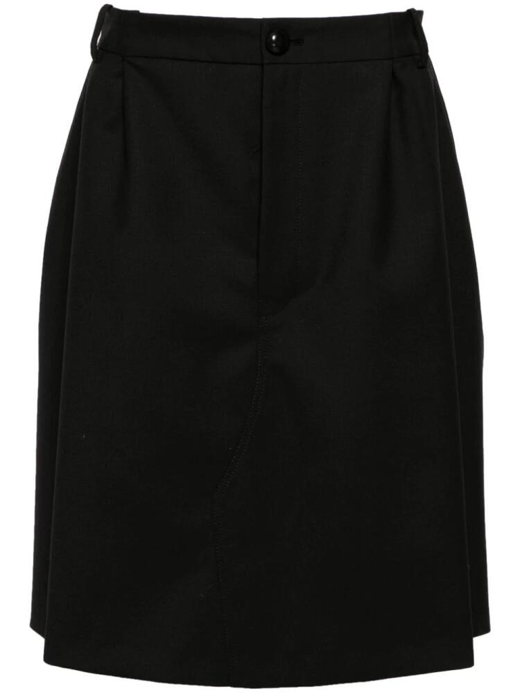 Namacheko Tidan layered twill shorts - Black Cover