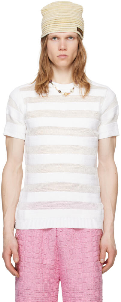 Isa Boulder SSENSE Exclusive White Hanging T-Shirt Cover