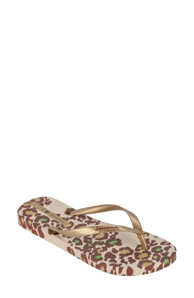 Ipanema Animale Print III Flip Flop in Beige Cover