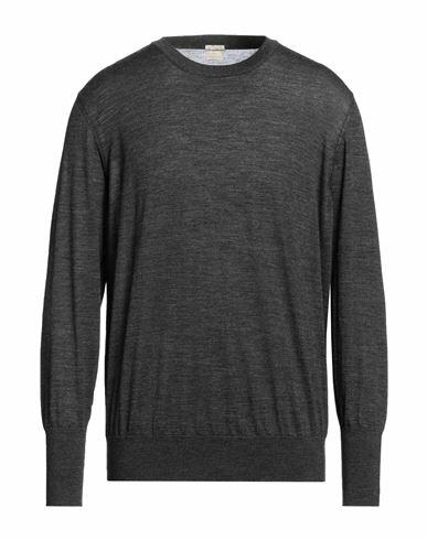 Massimo Alba Man Sweater Steel grey Wool Cover