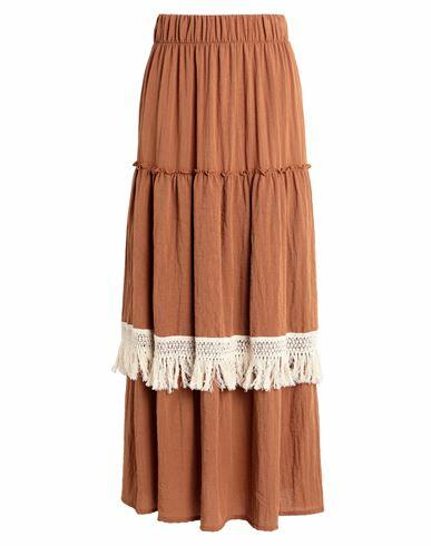 Cotazur Woman Cover-up Camel Viscose, Nylon Cover