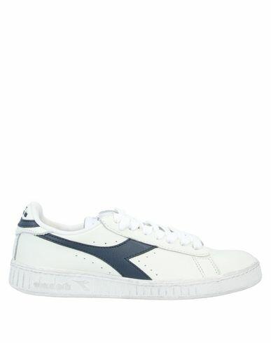 Diadora Woman Sneakers White Soft Leather Cover