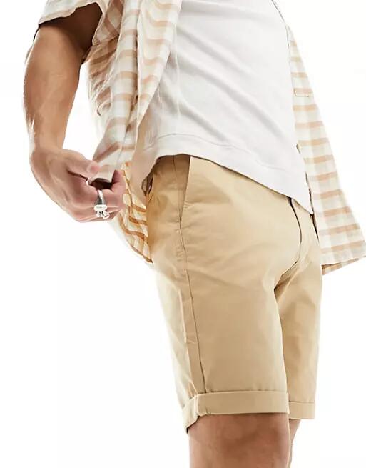 Tommy Jeans Scanton shorts in sand-Neutral Cover