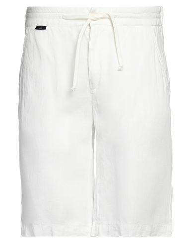 04651/a Trip In A Bag Man Shorts & Bermuda Shorts White Linen Cover