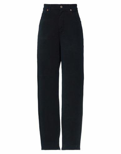 Avantgar Denim By European Culture Woman Pants Midnight blue Cotton, Polyester, Elastane Cover