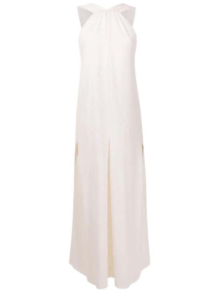 Olympiah scoop-back maxi dress - White Cover