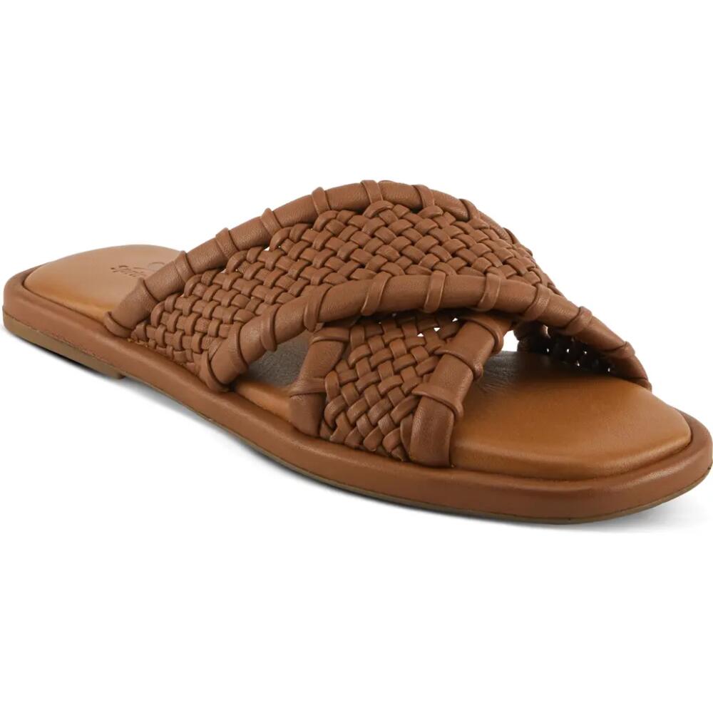 Spring Step Montauk Slide Sandal in Brown Cover