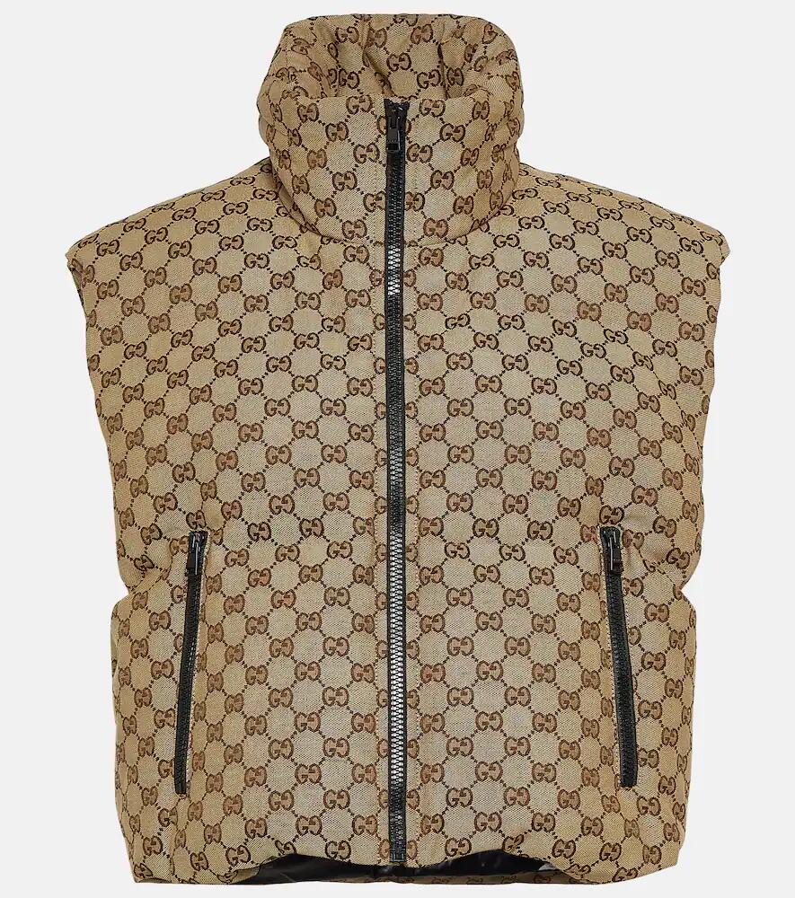 Gucci GG canvas puffer vest Cover