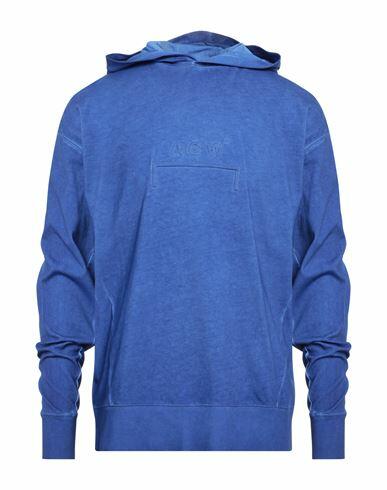 A-cold-wall* Man Sweatshirt Bright blue Cotton Cover