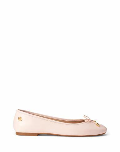 Lauren Ralph Lauren Jayna Nappa Leather Flat Woman Ballet flats Blush Leather Cover