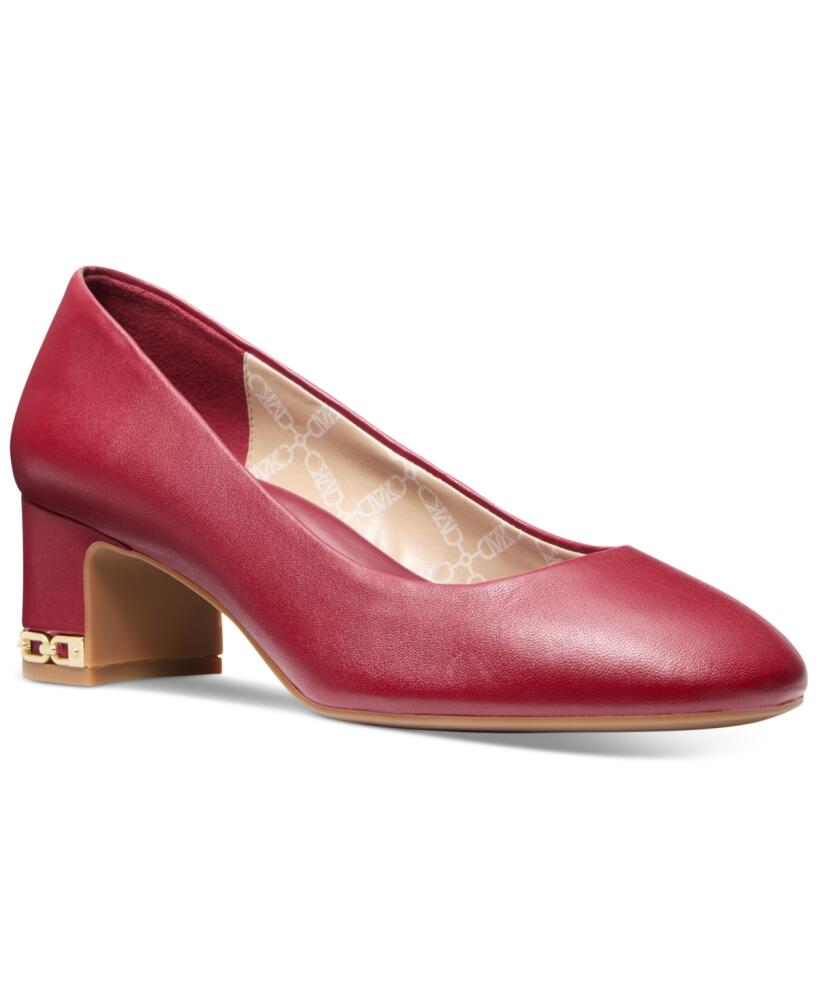 Michael Michael Kors June Flex Mid Pumps - Deep Red Cover