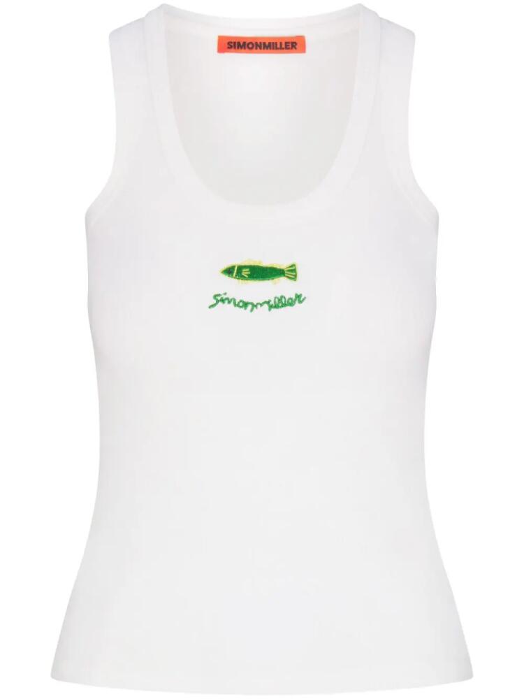 Simon Miller Sardine tank top - White Cover