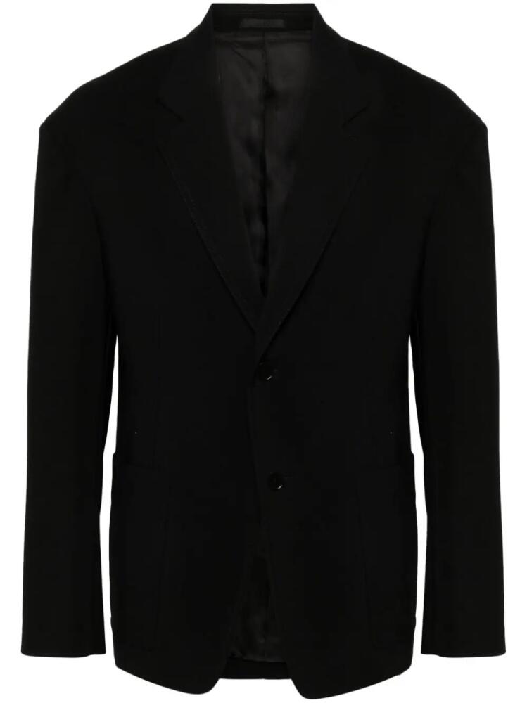 Lanvin shoulder-pads single-breasted blazer - Black Cover