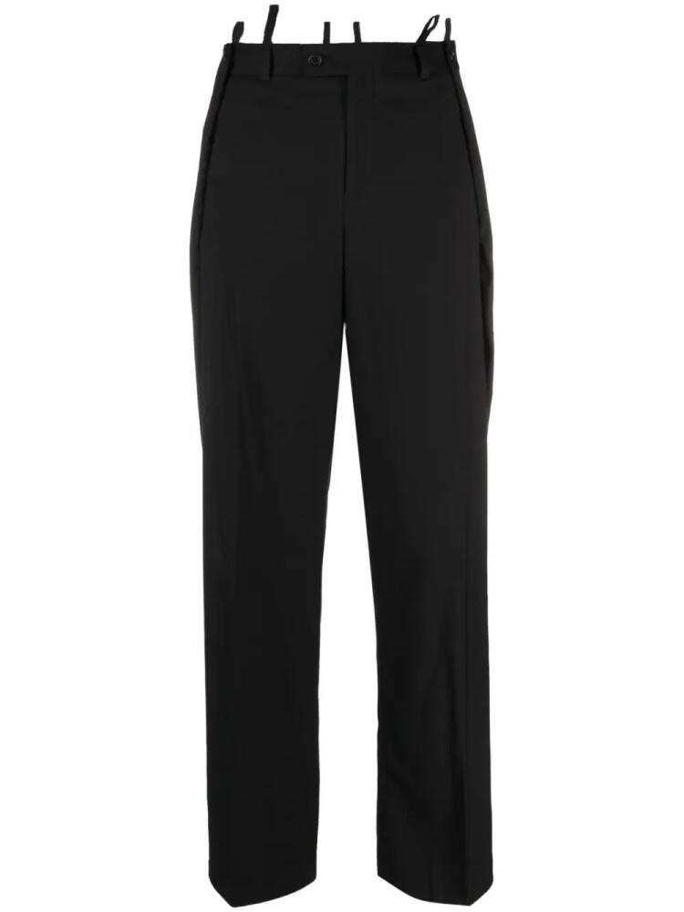 BETTTER straight-leg wool trousers - Black Cover