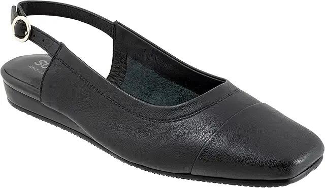 SoftWalk Vittoria (Black) Women's Flat Shoes Cover