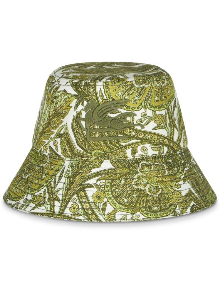 ETRO Cappello logo-embroidered bucket hat - Green Cover