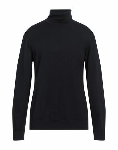 Alpha Studio Man Turtleneck Midnight blue Merino Wool Cover