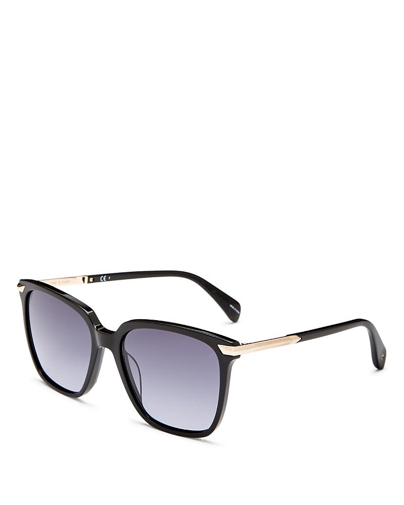 rag & bone Polarized Cat Eye Sunglasses, 55mm Cover