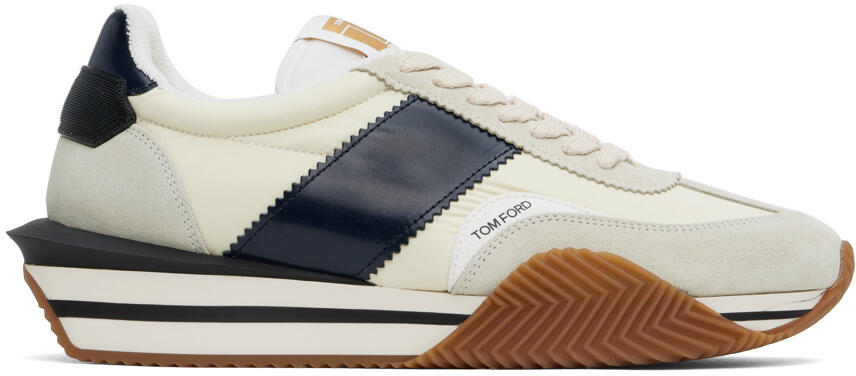 TOM FORD Off-White James Sneakers Cover