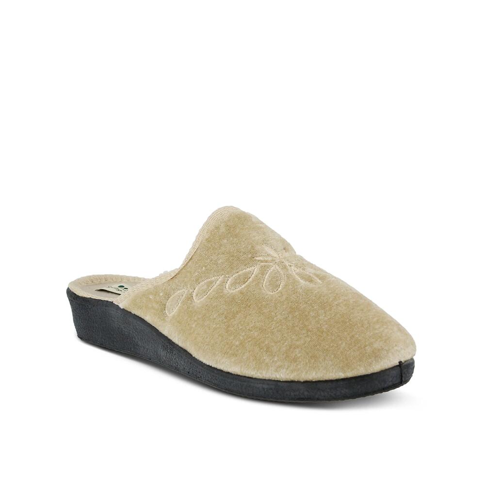 Flexus by Spring Step Josie Velvet Slide Slipper | Women's | Off White Cover