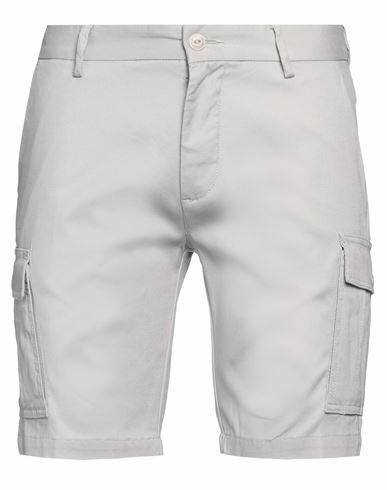 Harmont & Blaine Man Shorts & Bermuda Shorts Light grey Cotton, Elastane Cover