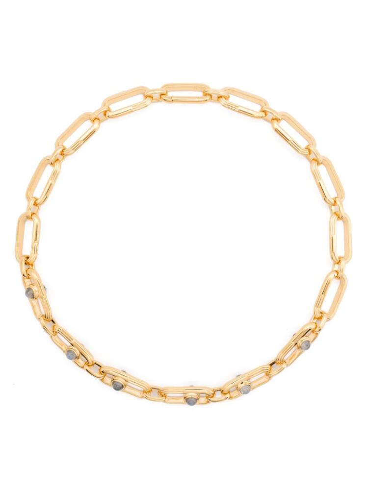 Missoma Zenyu Link Gemstone choker - Gold Cover