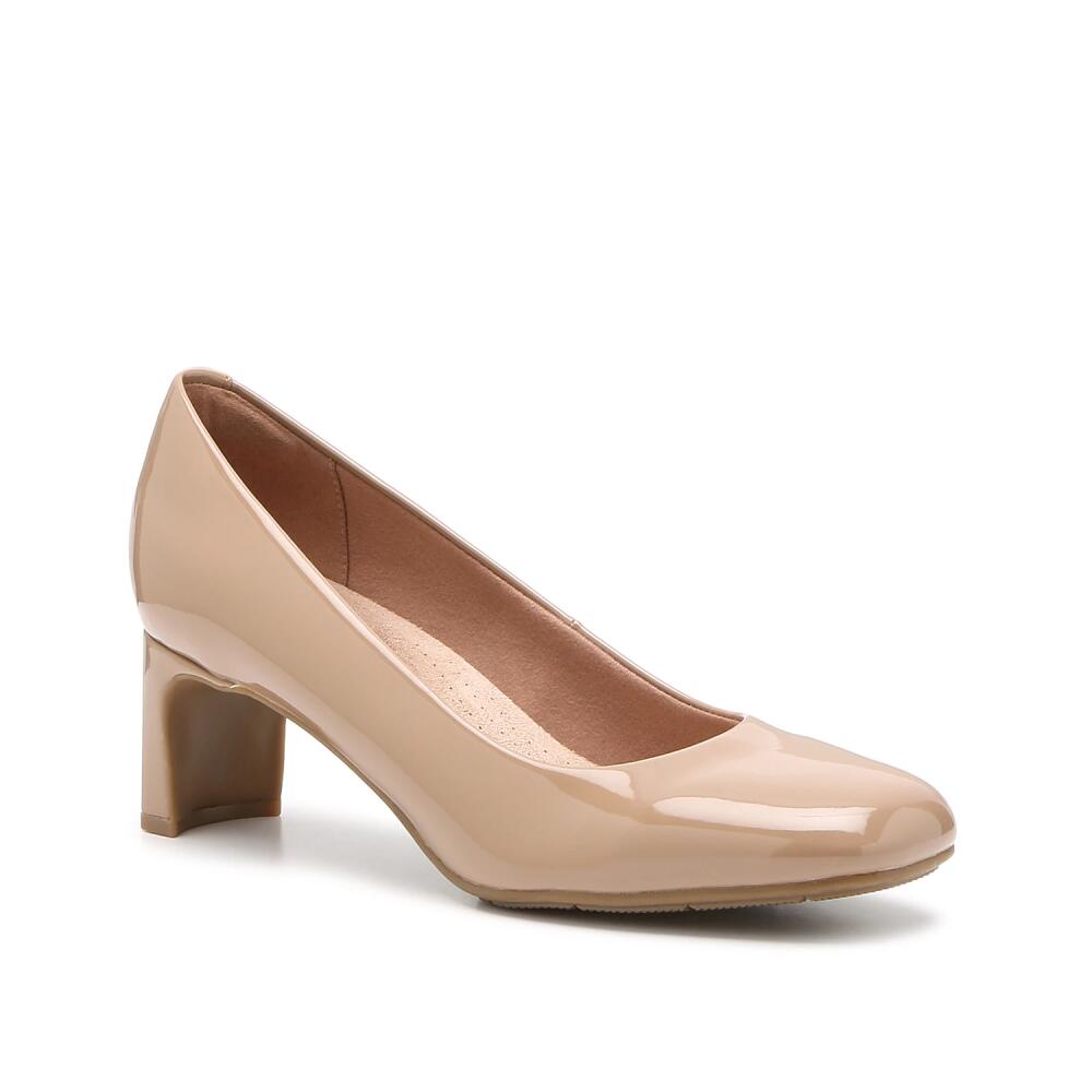 Clarks Kyndall Pump | Women's | Beige Cover