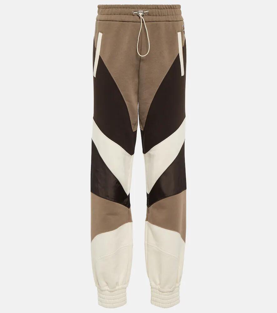 Chloé Colorblocked cotton sweatpants Cover