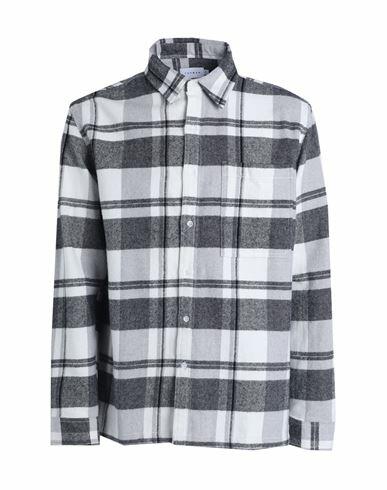 Topman Man Shirt Grey Cotton Cover