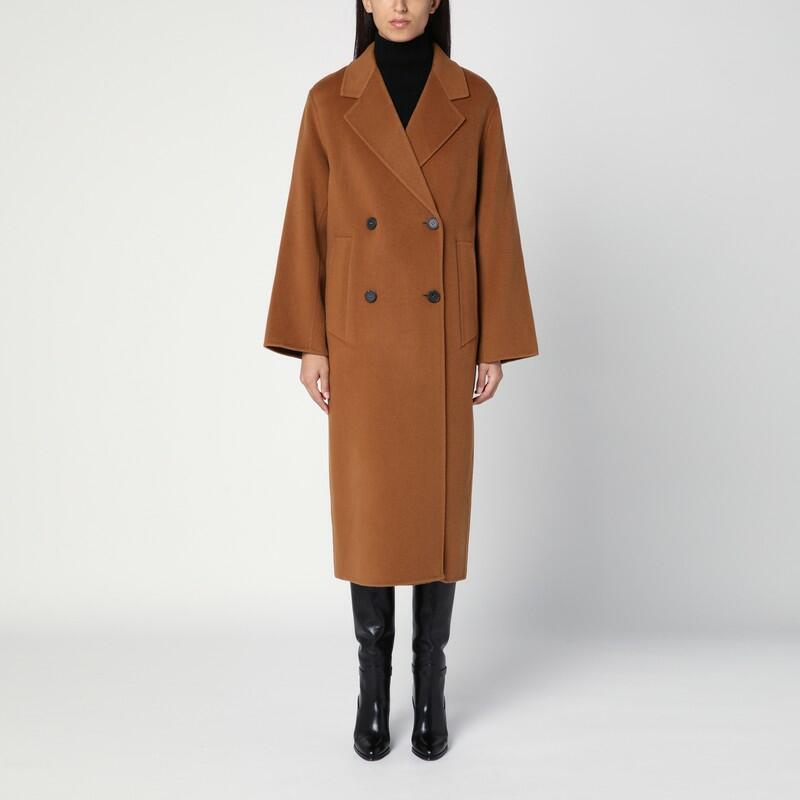 IVY OAK Clara brown wool coat Cover