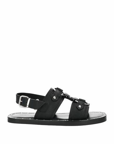 Dsquared2 Man Sandals Black Cow leather Cover