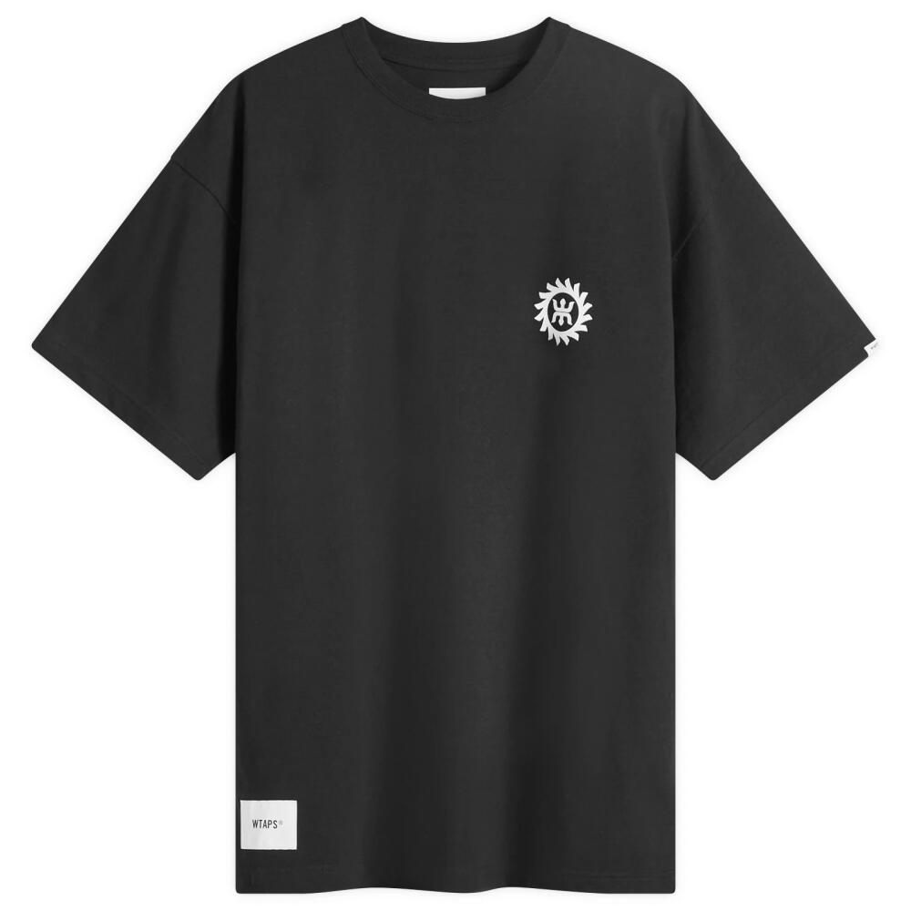 WTAPS Men's 27 Motif Printed T-Shirt in Black Cover