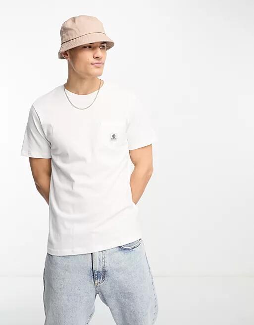 Element pocket T-shirt in white Cover