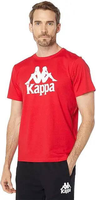 Kappa Authentic Estessi (Red/White) Men's Clothing Cover