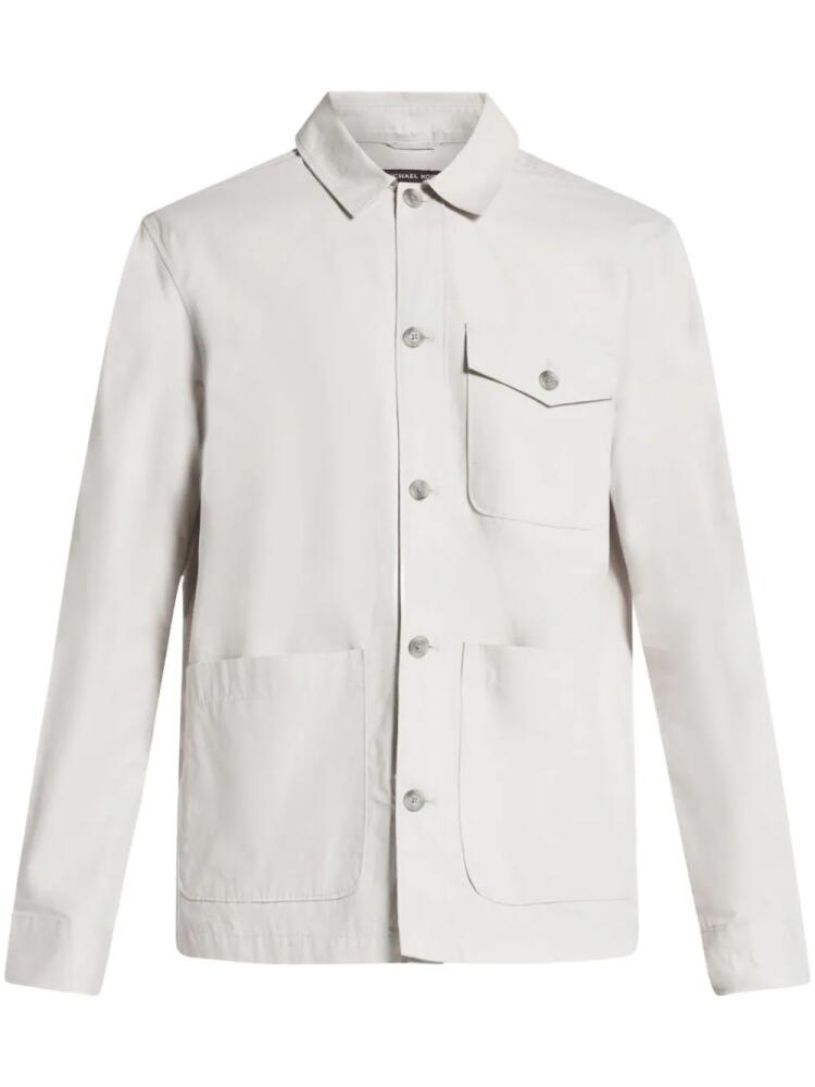 Michael Kors long-sleeved shirt jacket - Grey Cover