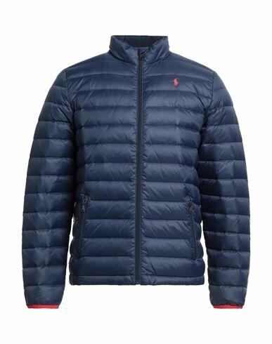 Polo Ralph Lauren Man Puffer Navy blue Nylon Cover