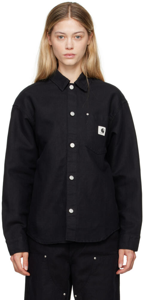 Carhartt Work In Progress Black Ethel Shirt Cover