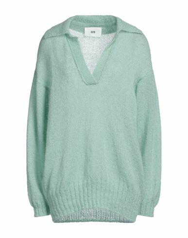 Solotre Woman Sweater Light green Mohair wool, Polyamide, Wool Cover