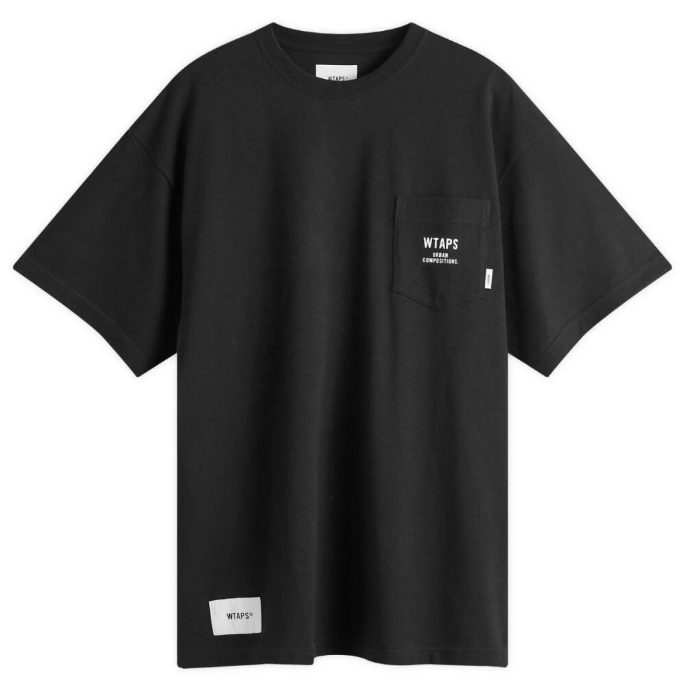 WTAPS Men's 23 Print Pocket T-Shirt in Black Cover