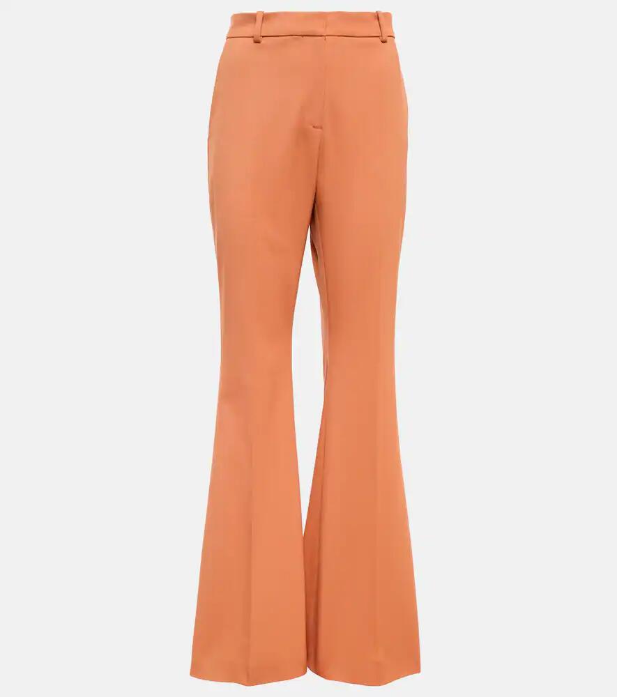 Joseph Aveline high-rise flared gabardine pants Cover