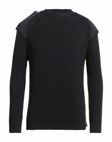 Alpha Studio Man Sweater Midnight blue Cotton Cover