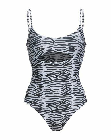 Matineé Woman One-piece swimsuit Black Polyester, Elastane Cover