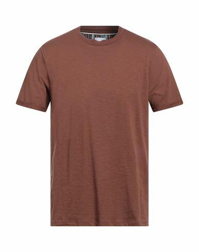 Sseinse Man T-shirt Brown Cotton Cover