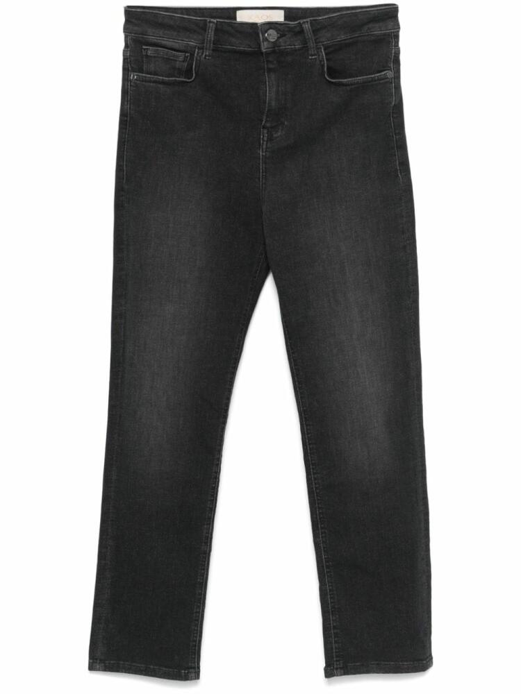 kaos slim-fit jeans - Black Cover