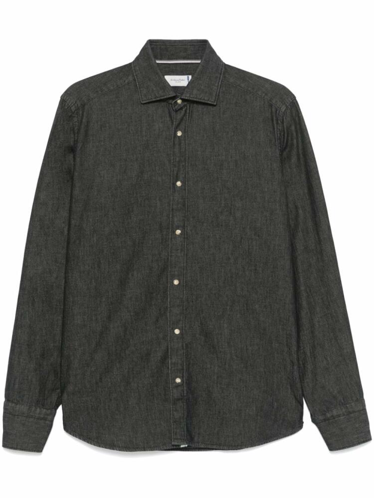 Tintoria Mattei denim shirt - Black Cover