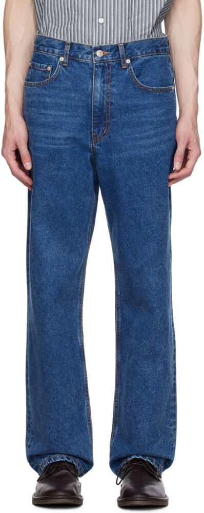 Dunst Blue Low-Rise Jeans Cover