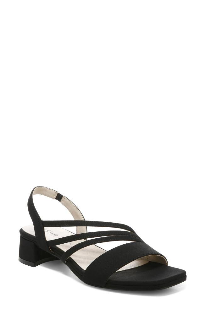 LifeStride Joy Strappy Sandal in All Black Cover